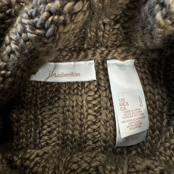 JH Collectibles NWT Women's Turtle Neck‎ Sweater Size Large - Picture 3 of 8